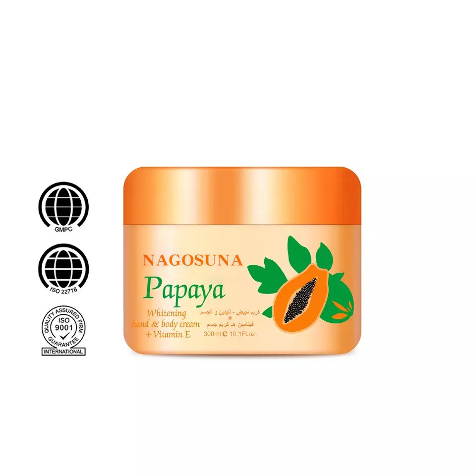 Hot sale hand body face whitening moisturizing cream for the face anti aging cream and wrinkles face cream papaya VE women
