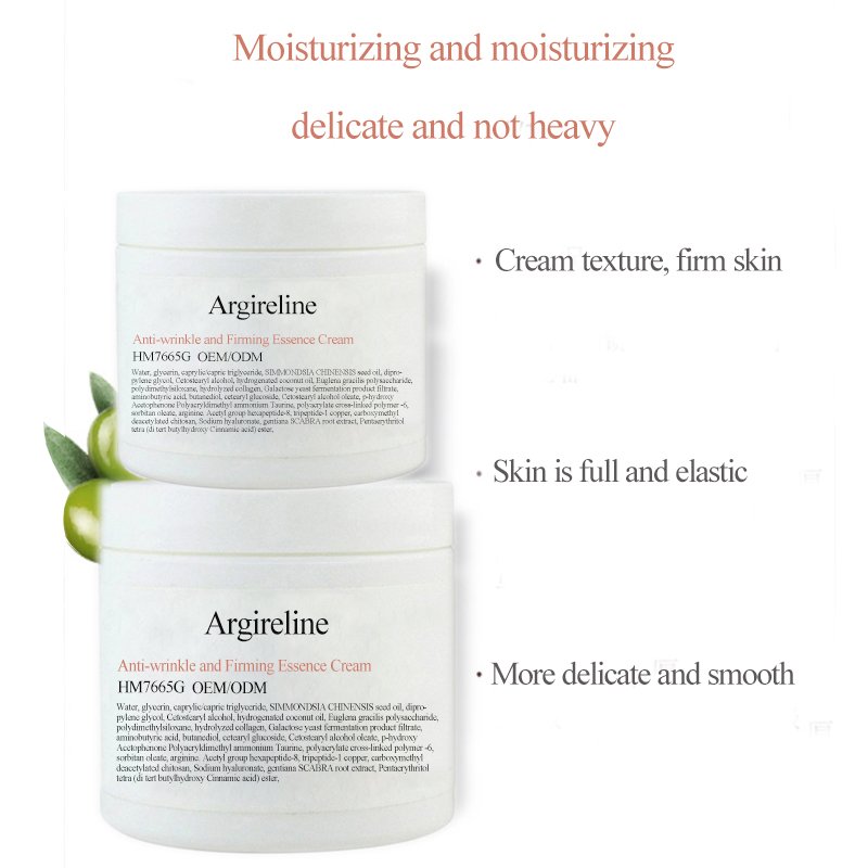 Argireline Anti Wrinkle and Firming Face Creams For Women Repair Smoothing Tight OEM ODM Antiaging Cream Private Label