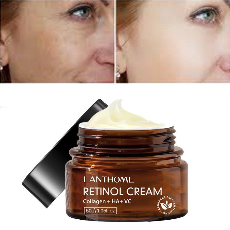 OEM Private Label Retinol Anti-Aging Facial Cream Remove Wrinkles Firming Lifting Whitening Moisturizer Day And Night Face Cream