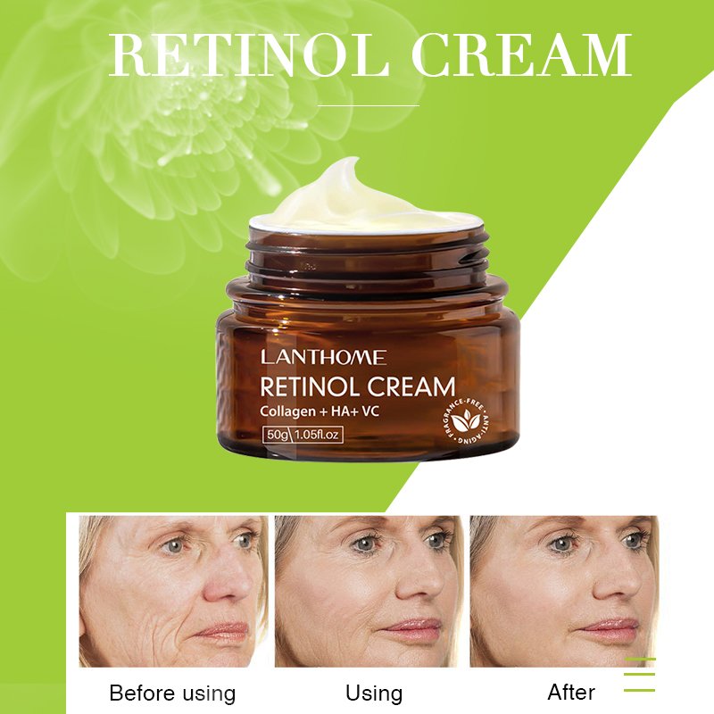 OEM Private Label Retinol Anti-Aging Facial Cream Remove Wrinkles Firming Lifting Whitening Moisturizer Day And Night Face Cream
