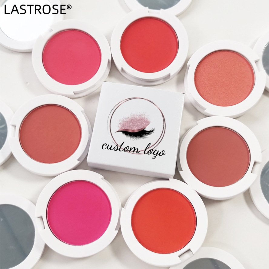 High Quality 10 Colors Private Label Waterproof Blush Vegan Lip Cheek Eye Creamy Blusher Palette Highlighter Makeup Cream Blush