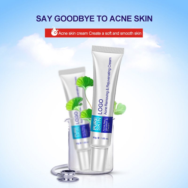Collagen Vitamin Moisturizing Anti Aging Aloe Cream Skin Pimple Removal Lighting best anti Acne Face Cream