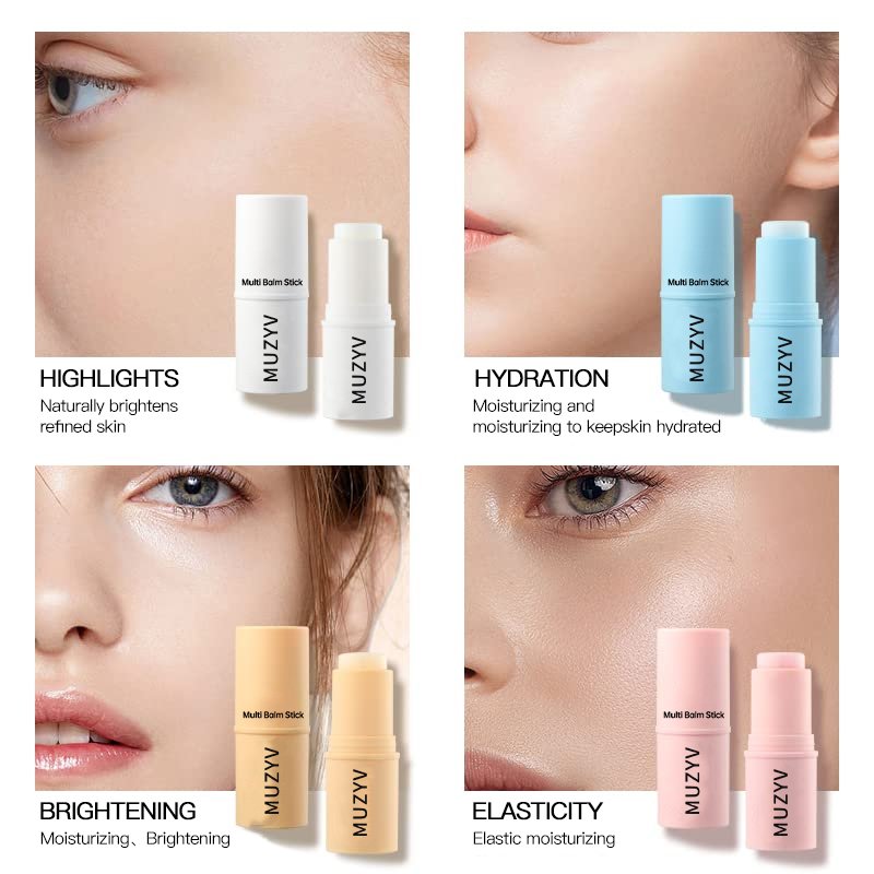Multi Balm Moisturizing Cream Soothing Hydrating Face Moisturizer Stick for Dry Sensitive Normal Skin