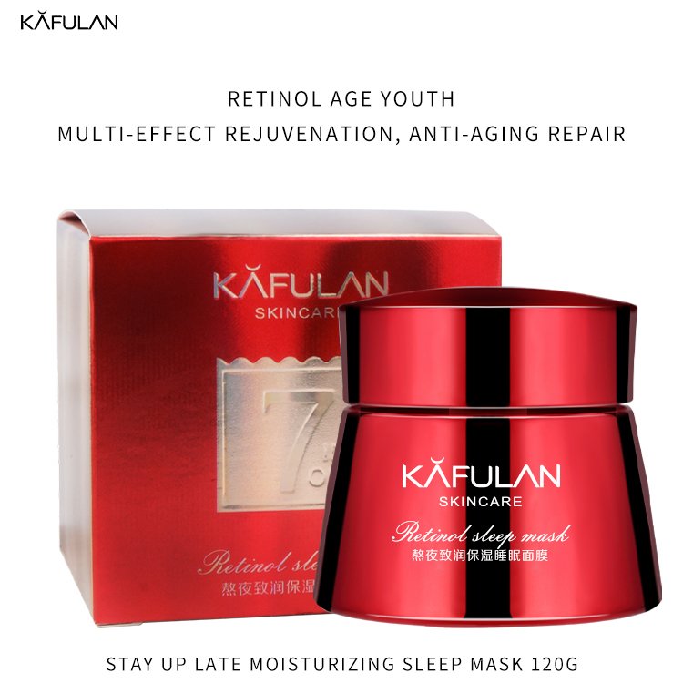 OEM Moisturizing Whitening Anti Wrinkle Facial Cream Korean Ice Cream Face Retinol Sleeping Cream For All Skin