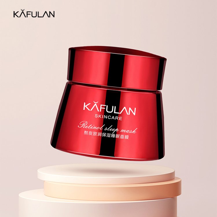 OEM Moisturizing Whitening Anti Wrinkle Facial Cream Korean Ice Cream Face Retinol Sleeping Cream For All Skin