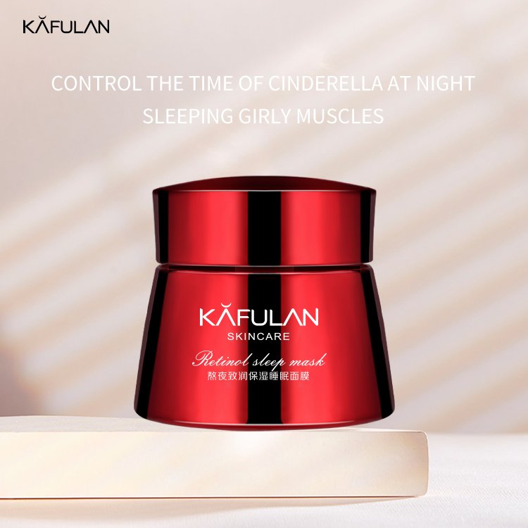 OEM Moisturizing Whitening Anti Wrinkle Facial Cream Korean Ice Cream Face Retinol Sleeping Cream For All Skin