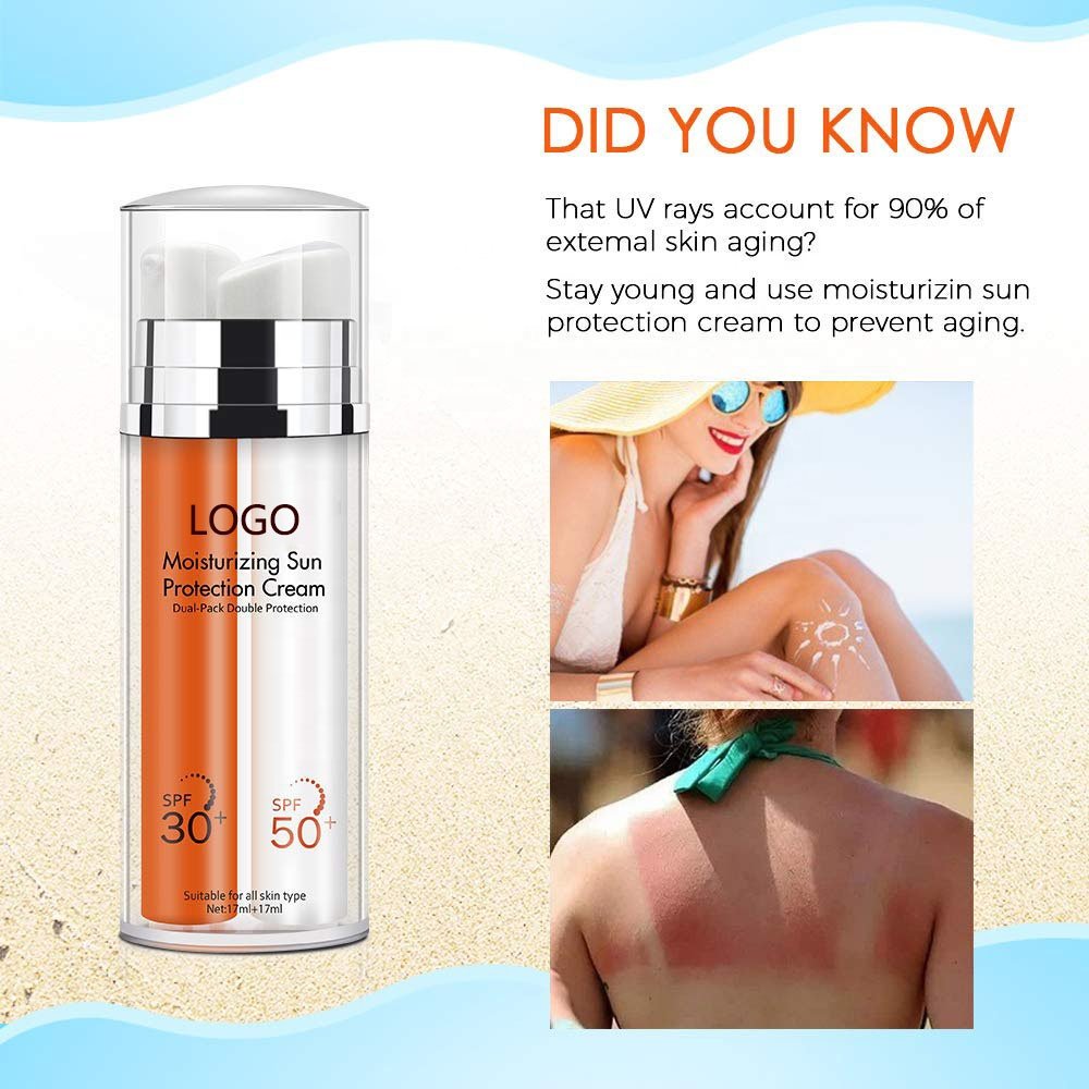 Oem Long-Lasting Waterproof Breathable Spf 60 Sunscreen Face Sunscreen Spray