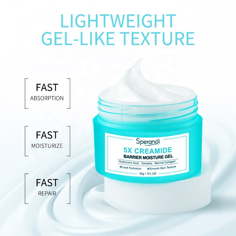 Skin Care Manufacturer Face Ceramide Moisturizing Cream No Greasy Long Lasting Smooth Quick Absorb Face Cream For Dry Skin