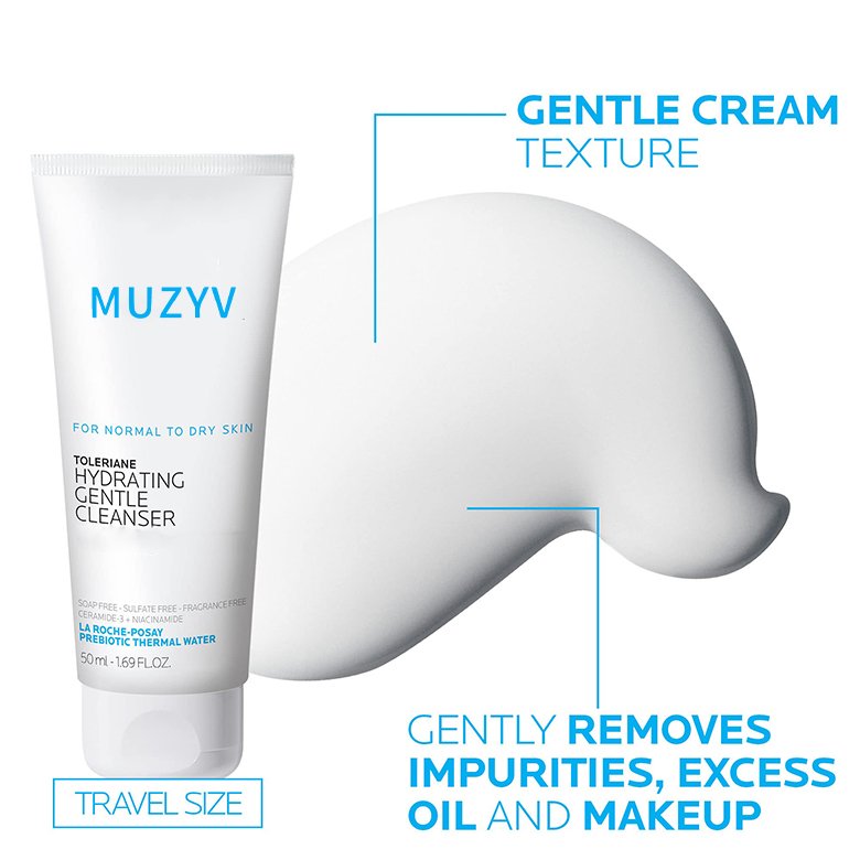 Private label daily moisturizer face cream double repair ceramide niacinamide prebiotic cream for all skin