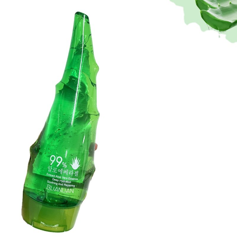 Free Sample Korean Organic Cream Face Skin Care Lightening Pure 99% Soothing Alo Aloe Vera Gel