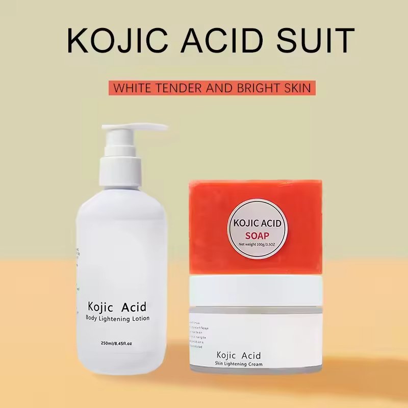 Beauty Private Label Face Care Anti-Aging Whitening Brightening Hydrating Moisturizing Kojic Acid Face Cream