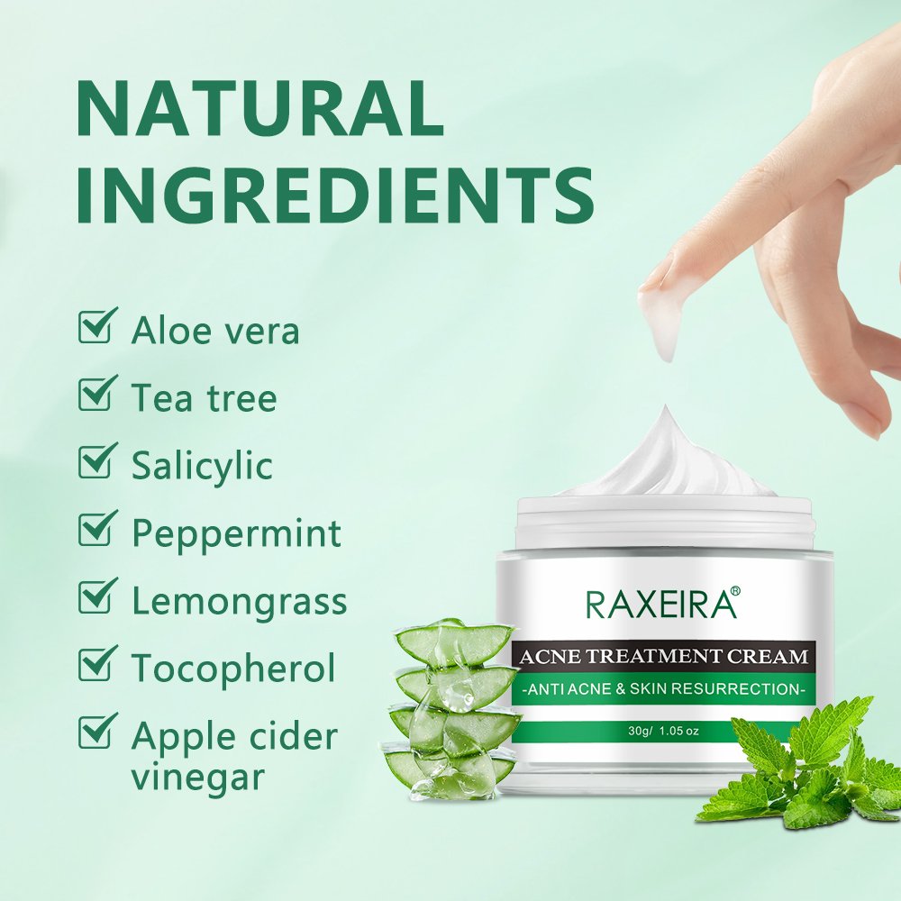 Best Herbal Acne Scar Treatment Cream Private Label Natural Light Yellow Adults Vegan Products Anti Acne Face Cream