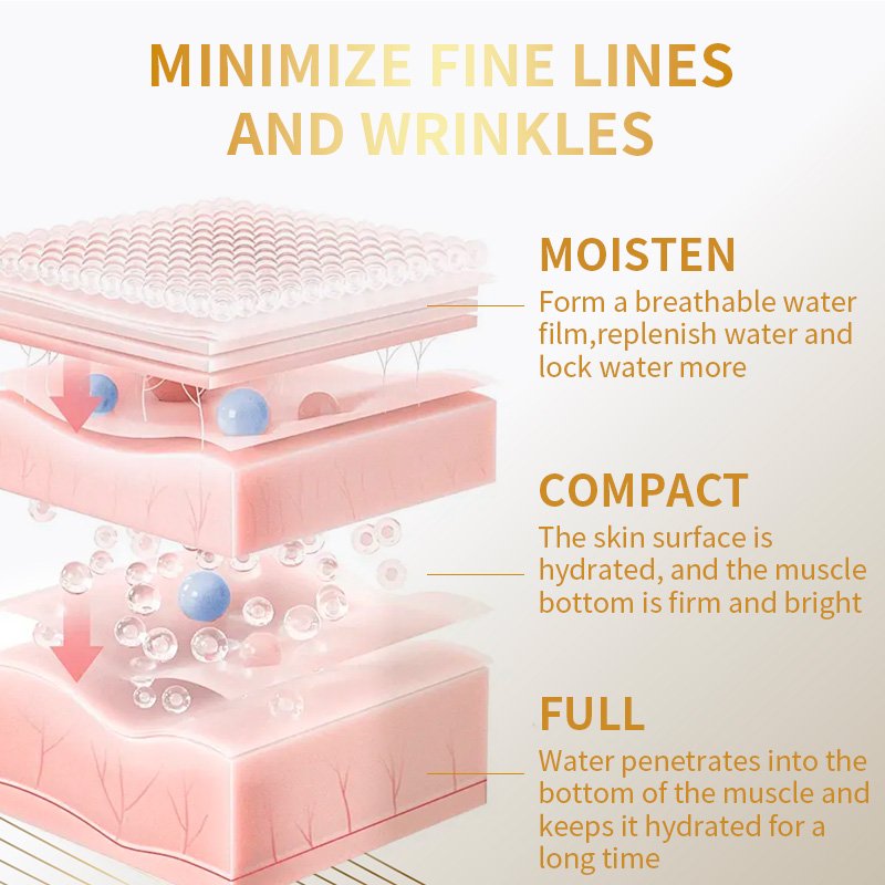 Vegan Organic Skin Anti Aging Wrinkle Skin Firming Moisturizing Retinol Hyaluronic Acid Collagen Face Cream For Wholesale