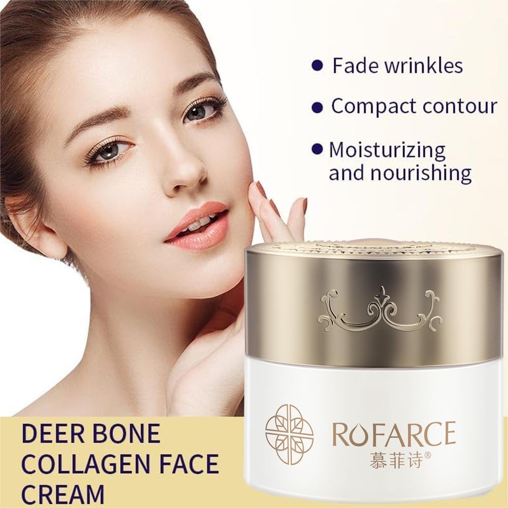 Private Label Anti Aging Wrinkles Peptides Hydrate Firming Moisturizing Day Moisturizer Collagen Face Cream