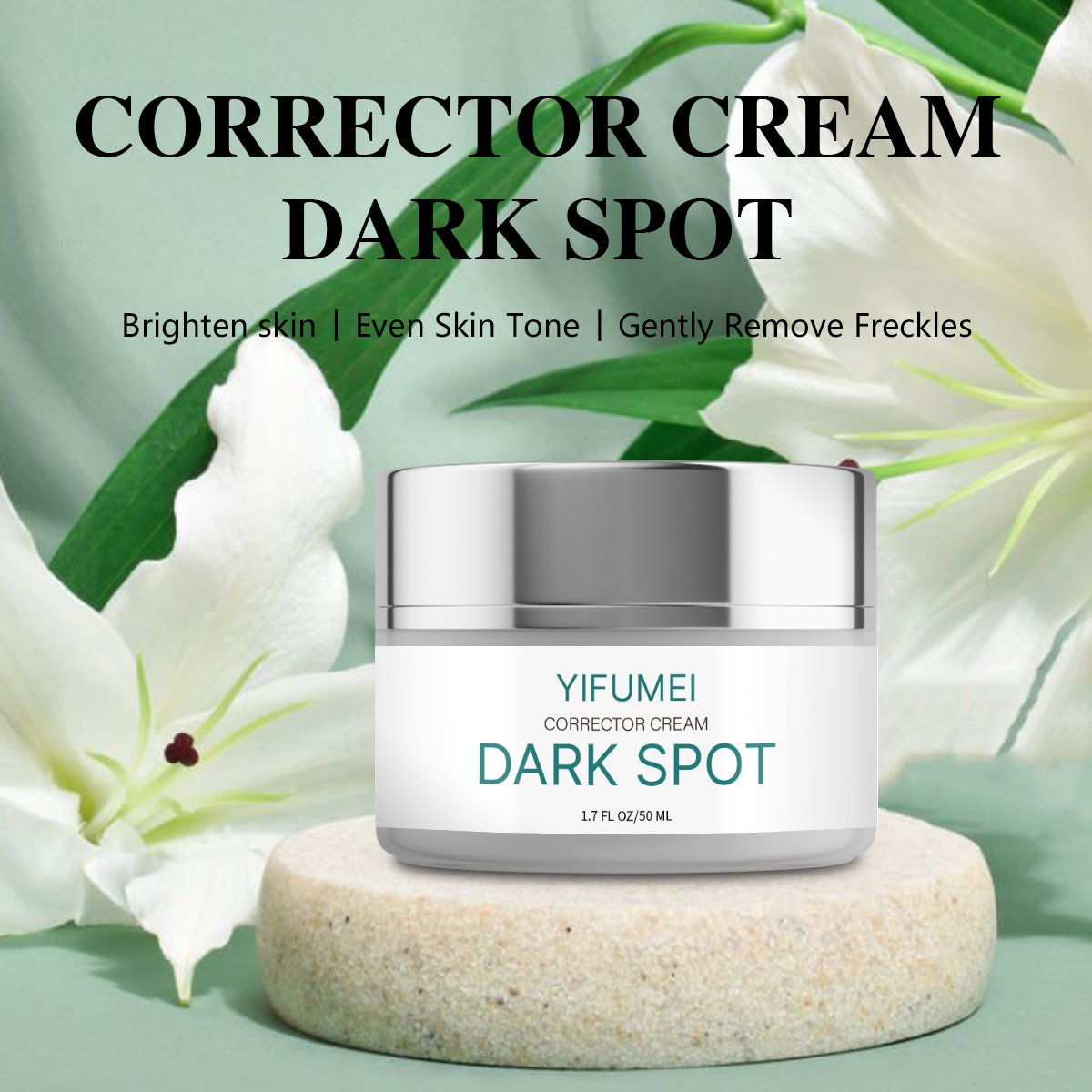 Private Label 7 Days Skin Whitening Face Cream For Men Women Vitamin C Niacinamide Dark Spot Remover Face Cream