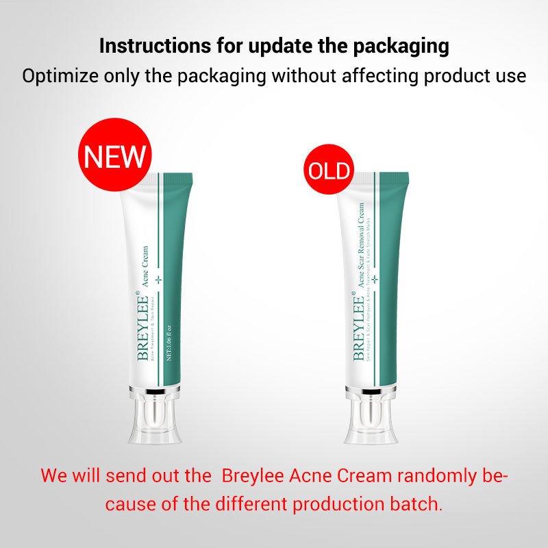 BREYLEE Acne Scar Removal Cream 30g Face Cream Skin Repair Skin Care Scar Acne Treatment Remove Stretch Marks Whitening Cream