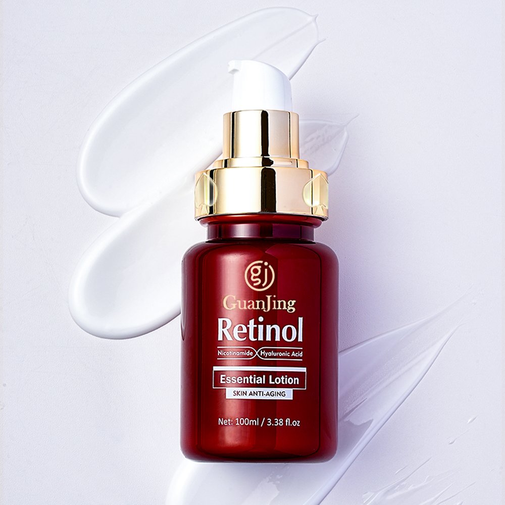 Guanjing Retinol Nicotinamide Face Lotion Skin Brightening Best Wrinkle Remover Damaged Skin Repair Face Cream & Lotion (New)