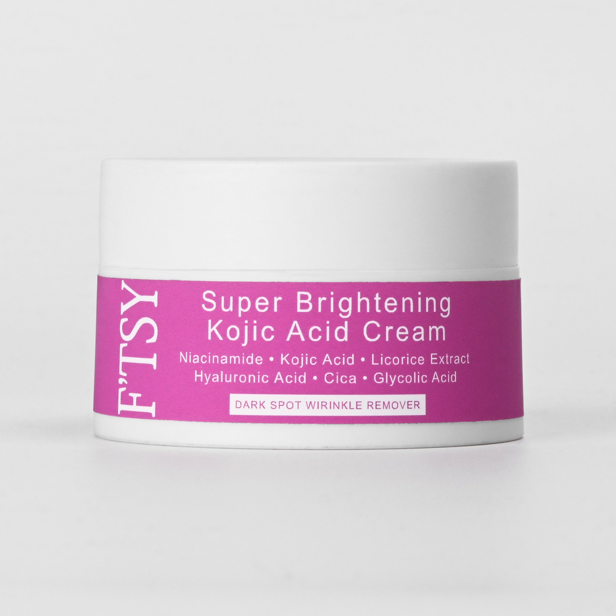OEM Cica Kojic Acid Face Cream Niacinamide Licorice Extract Deep Nourishing Hydrating Anti Wrinkle Whitening Cream