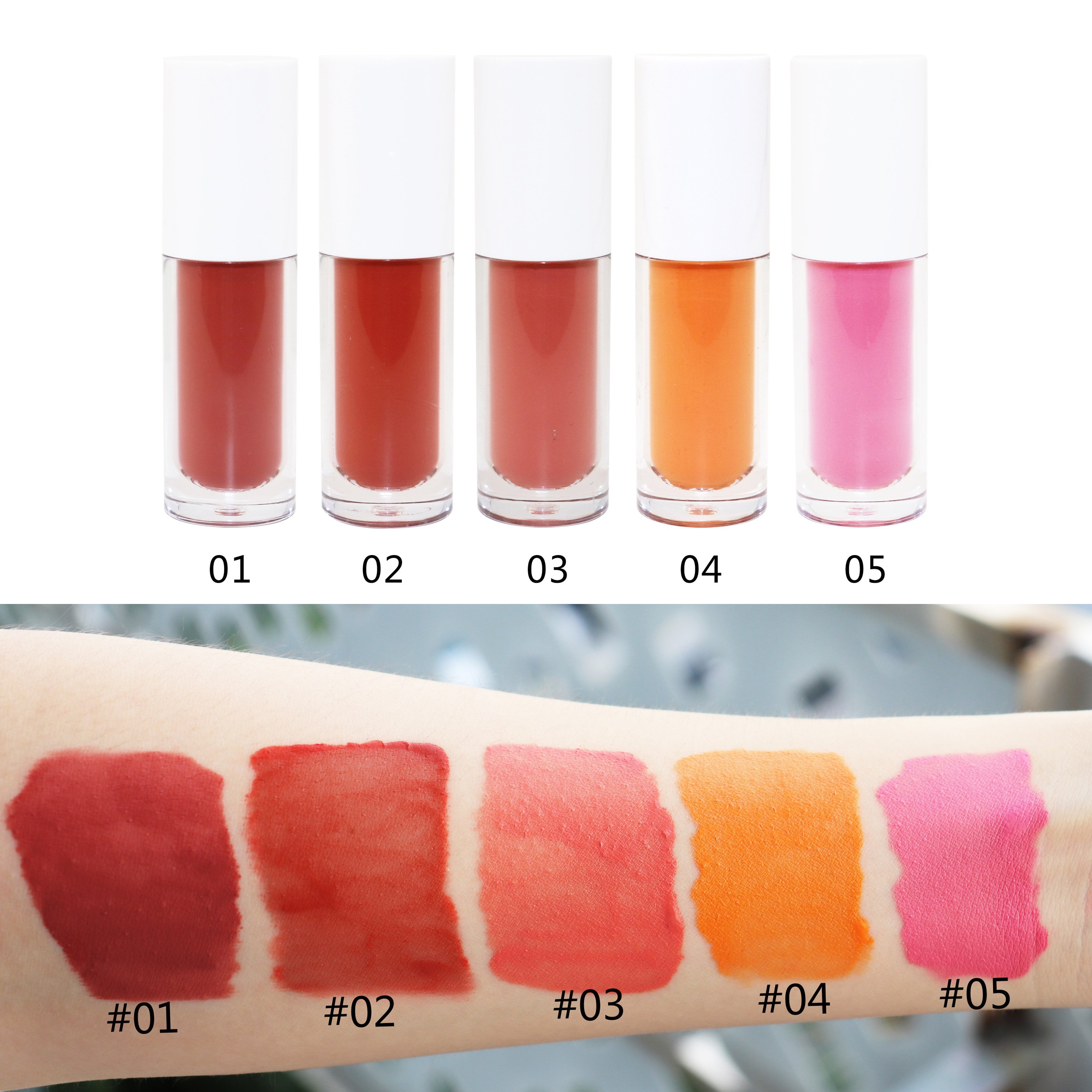 Liquid Blush Face Liquid Blusher Blush Peach Makeup Long-lasting Matte Natural Cheek Contour Blush
