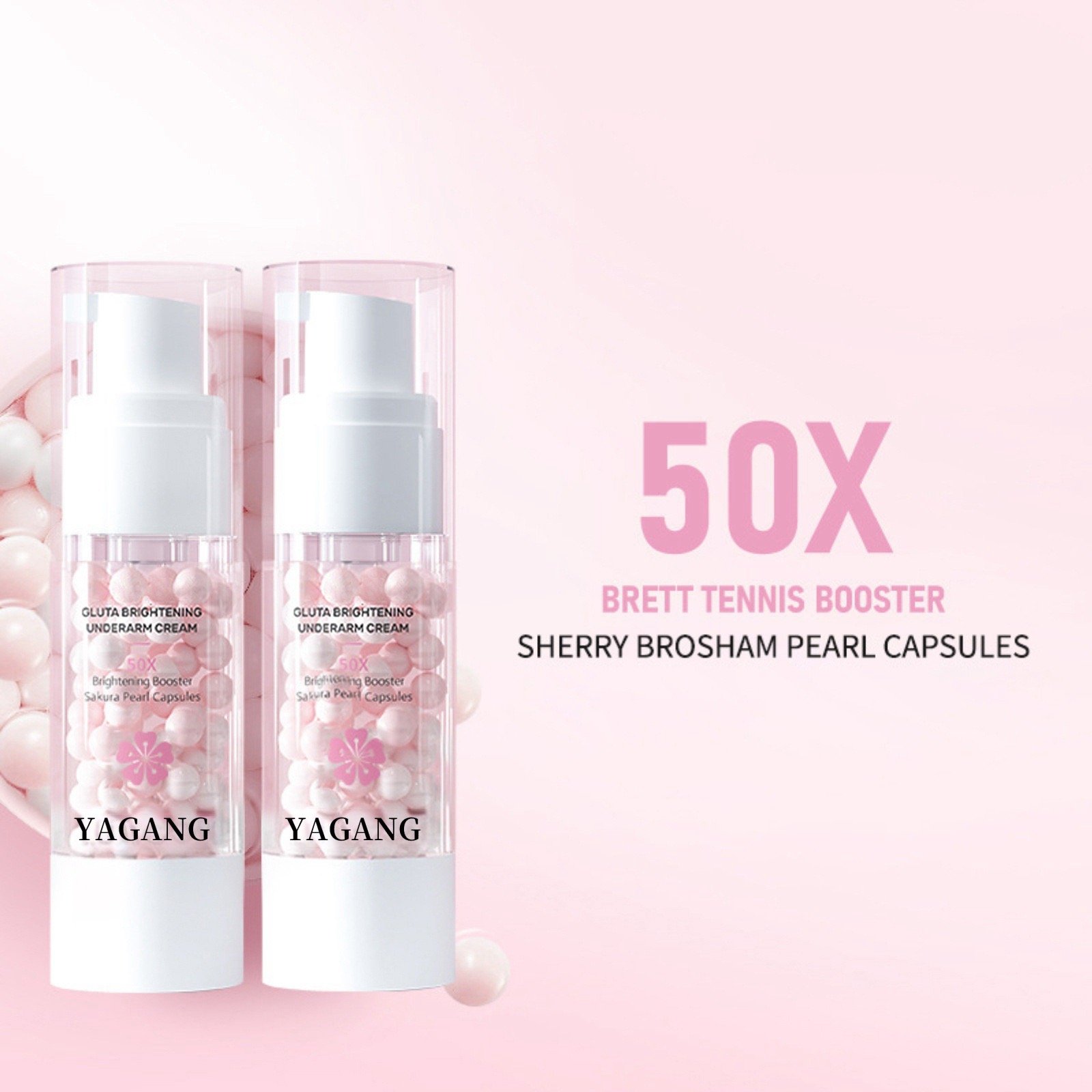 Skin Care Face Cream Pearl Sakura Hydrating Anti Aging Face Whitening Cream For All Skin