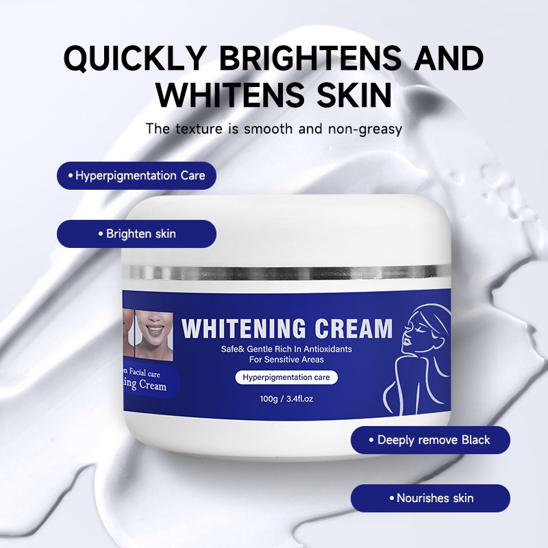 OEM Private Label 3 Days Quick Whitening Facial Cream White Remove Dark Spots Freckle Correcting Face Cream Skincare Products