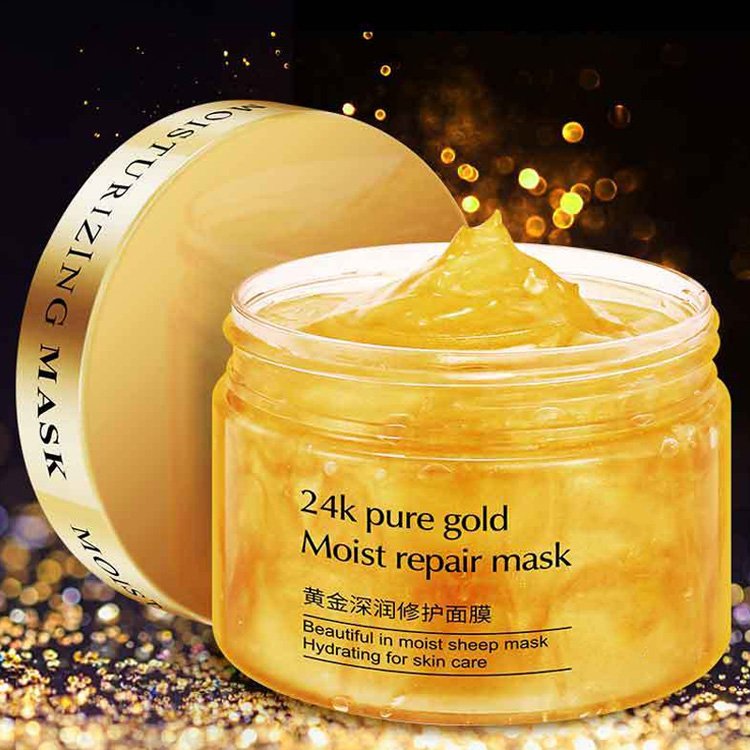 France Face Cream Wholesale Custom 24K Gold Moisturizing Whitening Beauty Formula Face Cream