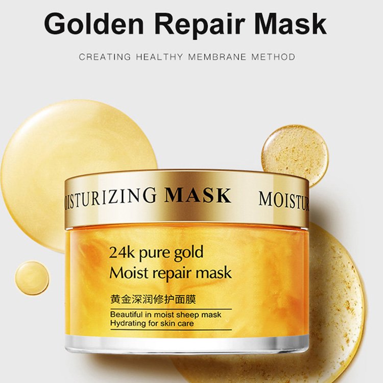 France Face Cream Wholesale Custom 24K Gold Moisturizing Whitening Beauty Formula Face Cream