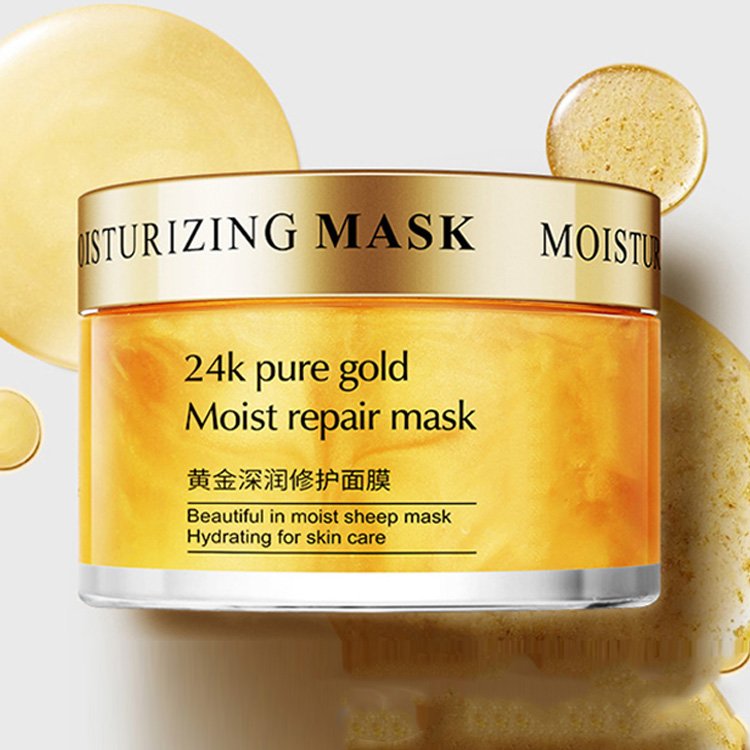 France Face Cream Wholesale Custom 24K Gold Moisturizing Whitening Beauty Formula Face Cream