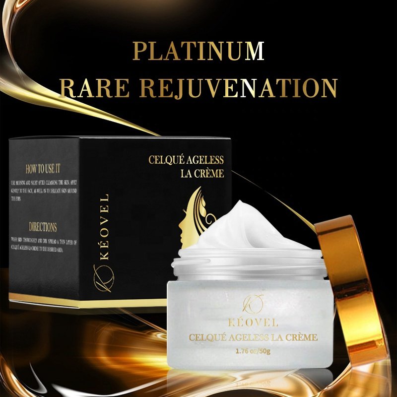 Organic Anti-Aging Vitamin C Facial Cream with Retinol Hyaluronic Acid Moisturizer for Acne Treatment and Firming and Nourishing