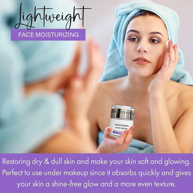 Factory Custom Private Label Natural Skin Care Nourishing Repairing Moisturizing Face Cream