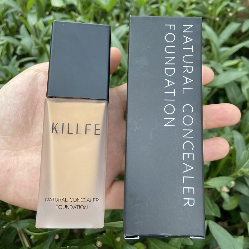 private label full coverage vegan cruelty free liquid foundation makeup guangzhou manufacturer