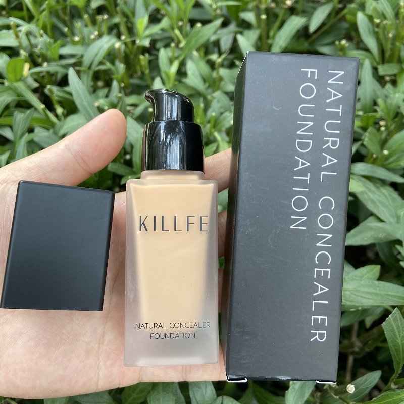 private label full coverage vegan cruelty free liquid foundation makeup guangzhou manufacturer