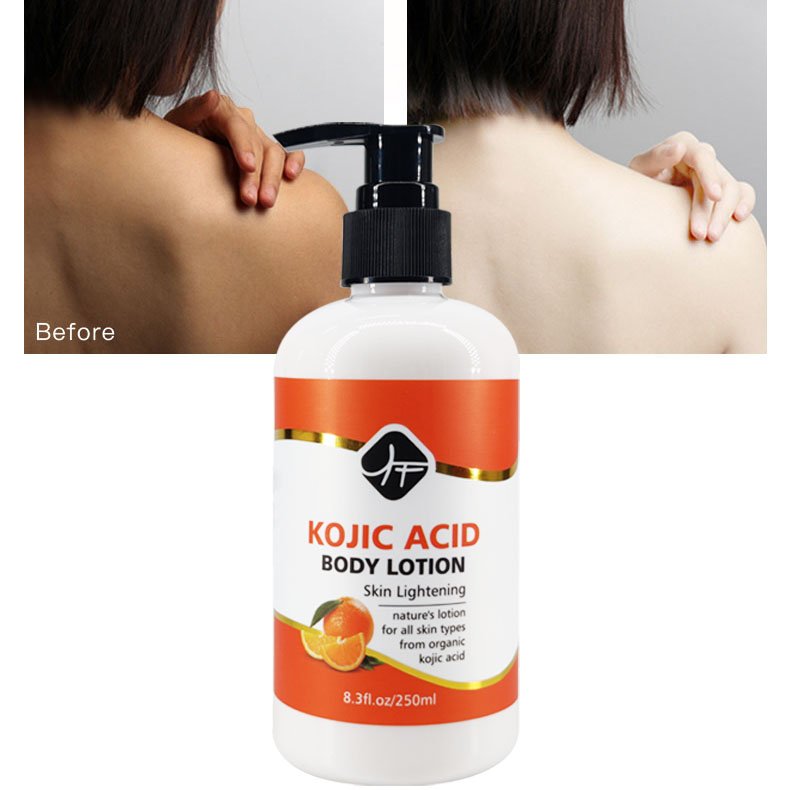 2023 Best selling KOJIC ACID SET Lightening Skin Moisture For Whitening skin Kojic Acid Body Lotion KOJIC AICDbody scrub ET