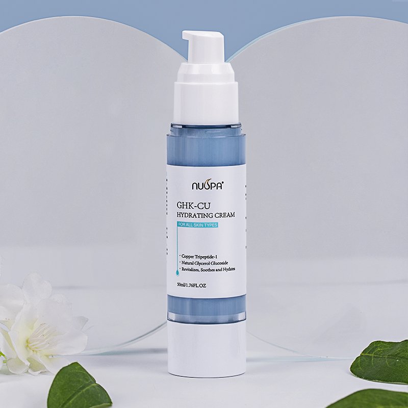 BIngo Wholesale Factory Phthalate Free Natural GHK-CU Purifying Facial Skin Lotion Vegan Against Sun Damage Face Cream