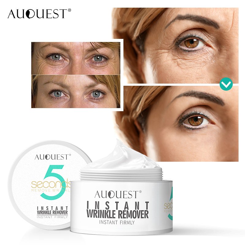 AuQuest Private label organic Vegan Moisturizing Whitening Shrink Pores Oil Control 5 Second Wrinkle Remover face cream