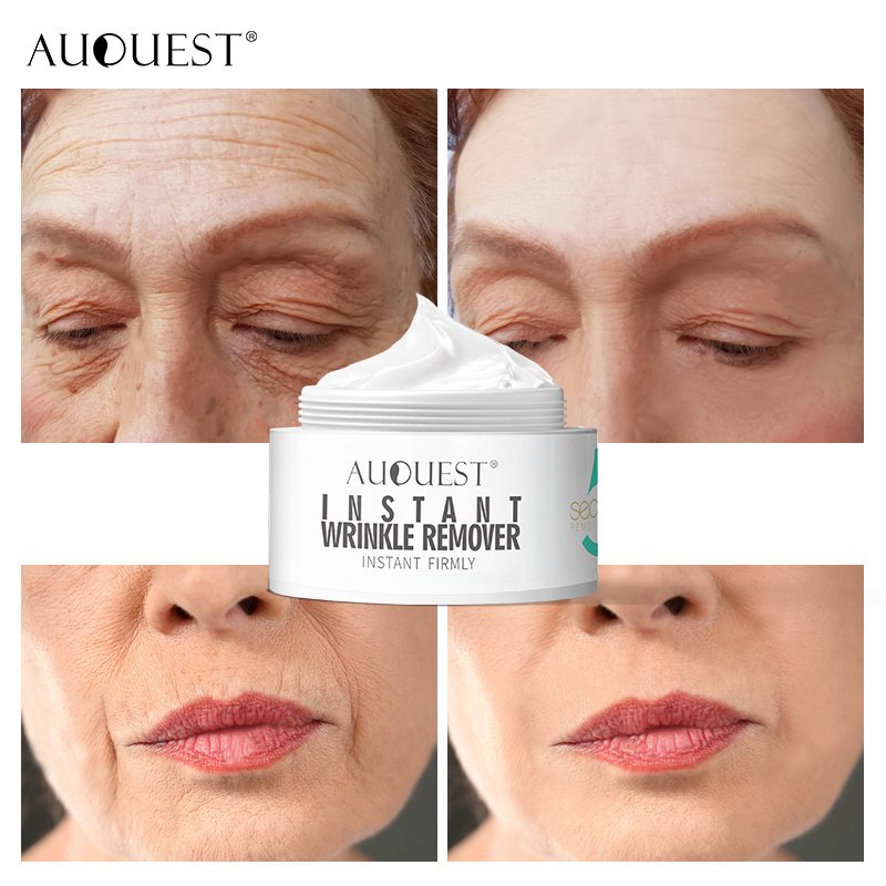 AuQuest Private label organic Vegan Moisturizing Whitening Shrink Pores Oil Control 5 Second Wrinkle Remover face cream