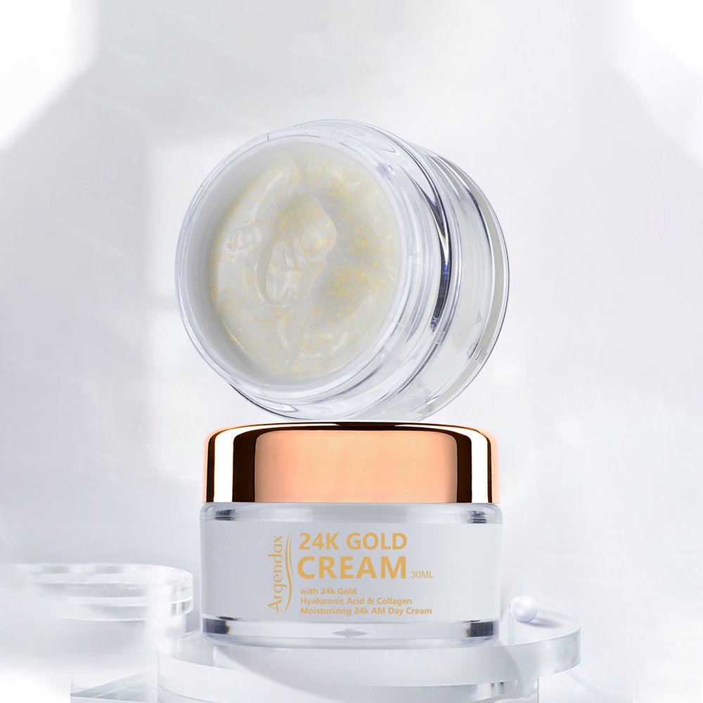 Private Label Best Popular Skin Care Anti-aging Moisturizing Skin Whitening 24K Gold Day Face Cream