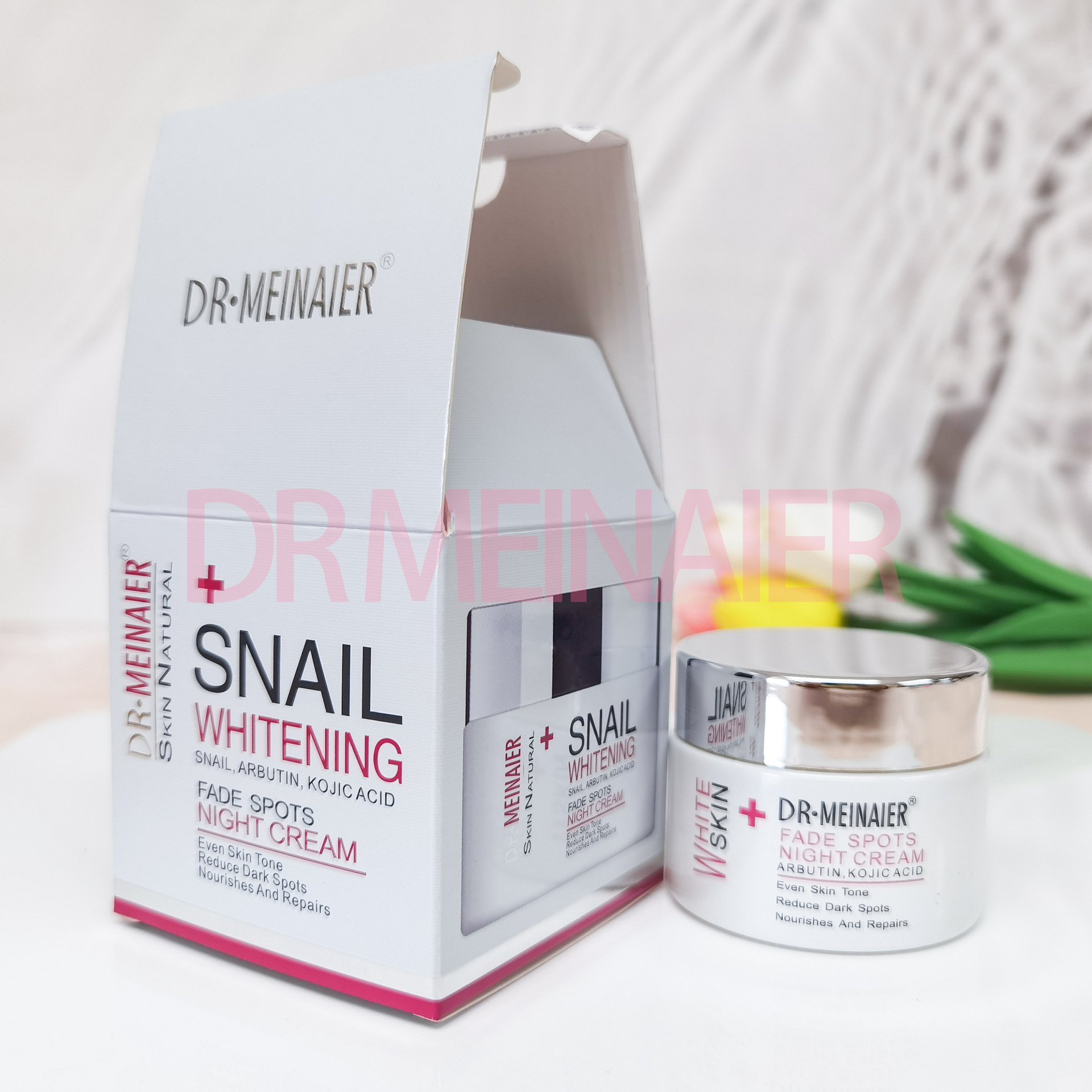 Hot Sale Skincare Snail Moisturizer, Day And Night Cream, Anti-Aging Face Cream To Smooth Skin And Reduce Wrinkle