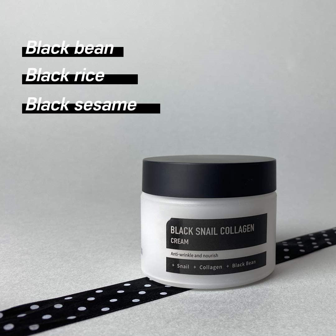 Custom Logo Moisturizing Collagen Snail Whitening Face Cream Remove Pimples Acne Snail face cream