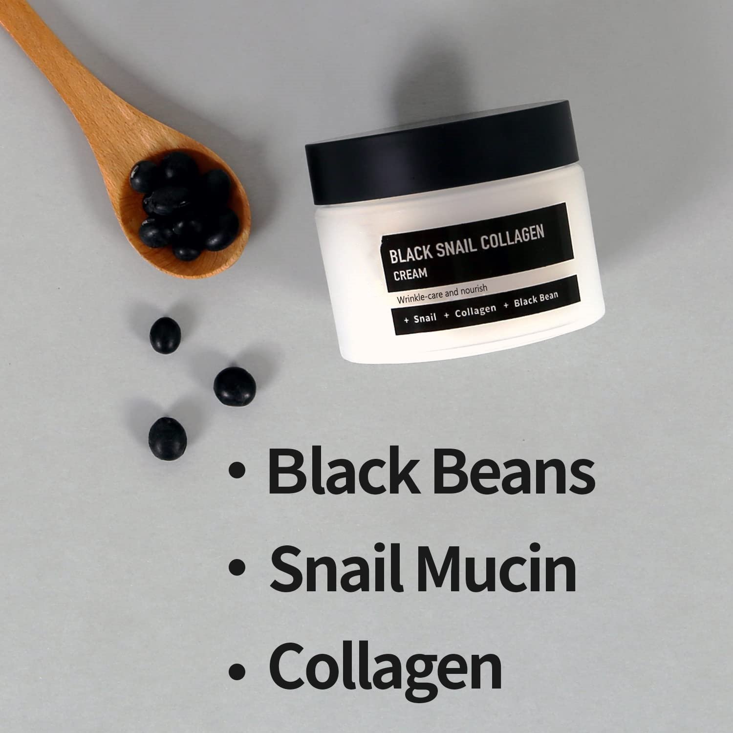 Custom Logo Moisturizing Collagen Snail Whitening Face Cream Remove Pimples Acne Snail face cream