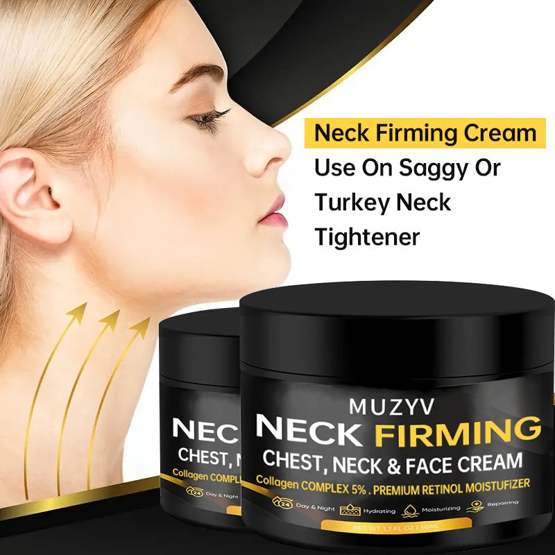 Private Label Collagen Retinol Skin Tightening Face Cream Neck Firming Cream