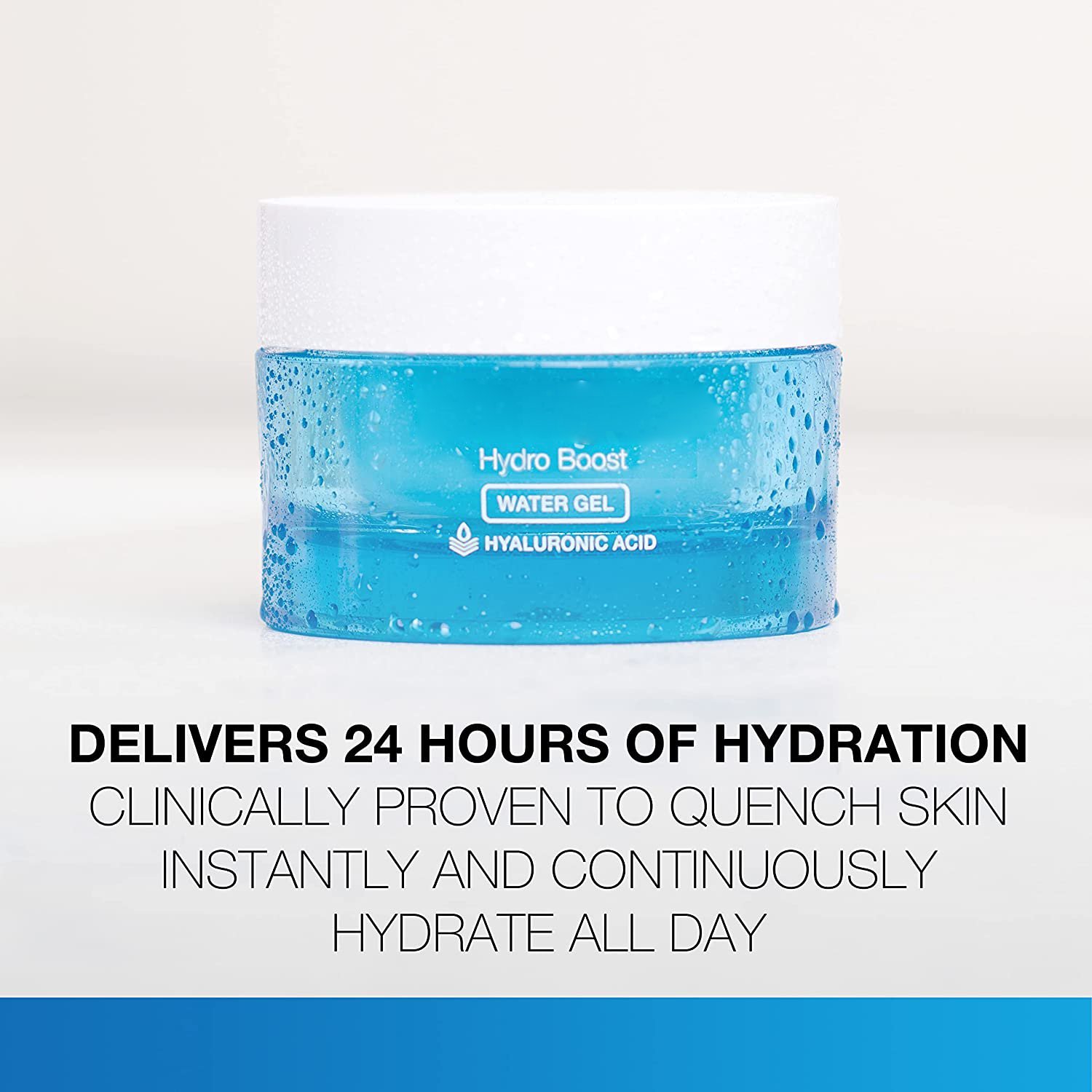 OEM Hydro Boost Face Moisturizer with Hyaluronic Acid for Dry Skin, Oil-Free and Non-Comedogenic Water Gel Face Lotion