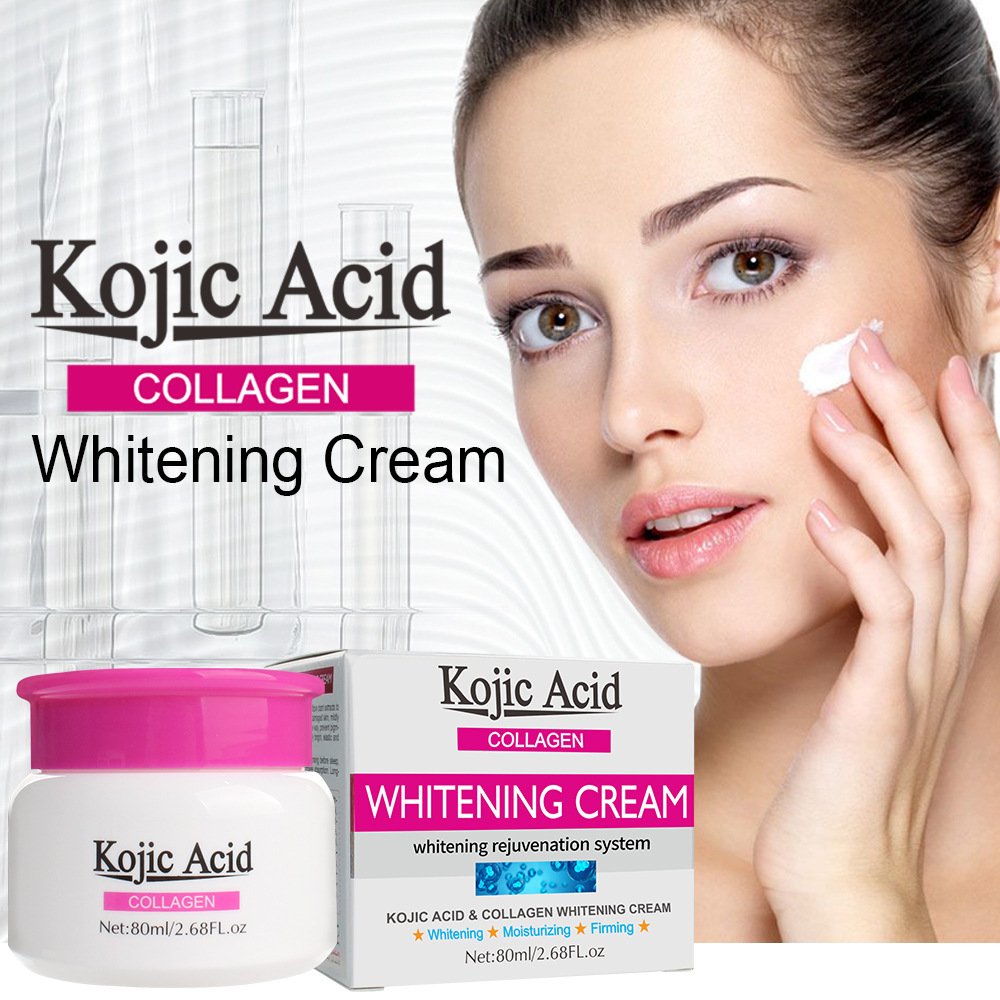 Hot selling Kojic Acid Collagen Whitening Face Cream skin tone glow Whitening Cream