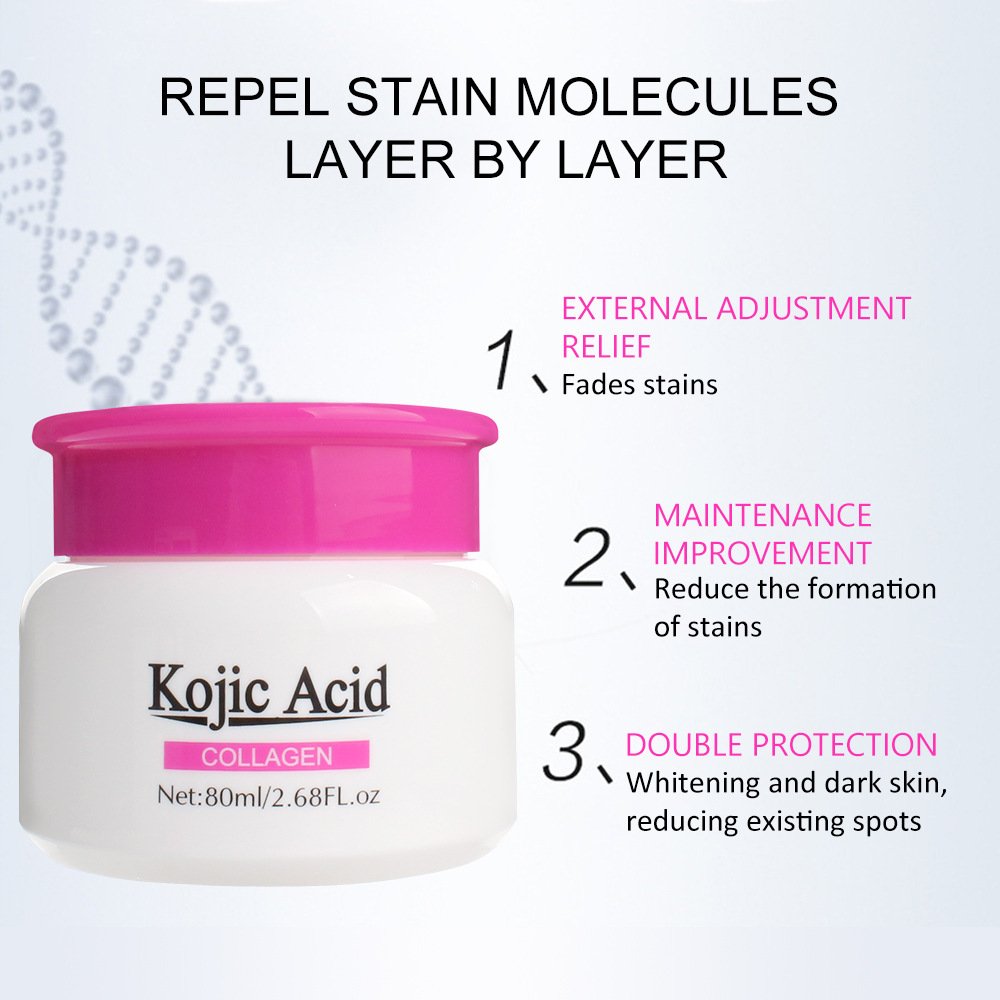 Hot selling Kojic Acid Collagen Whitening Face Cream skin tone glow Whitening Cream