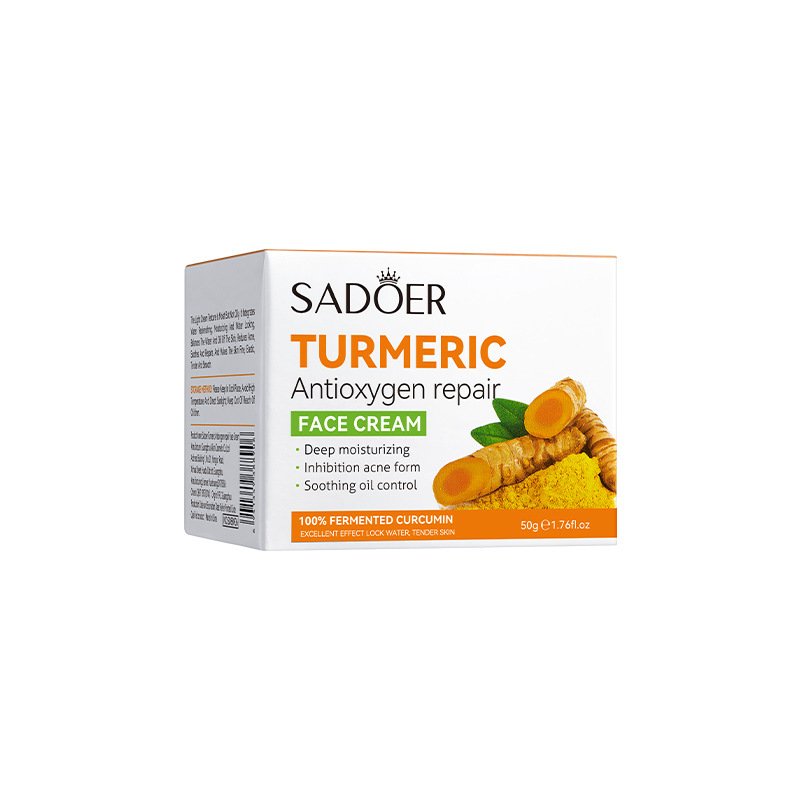 Small Batch customization Day & Night Hydrating Face Cream Vitamin C Turmeric Facial Cream For All Skin Types