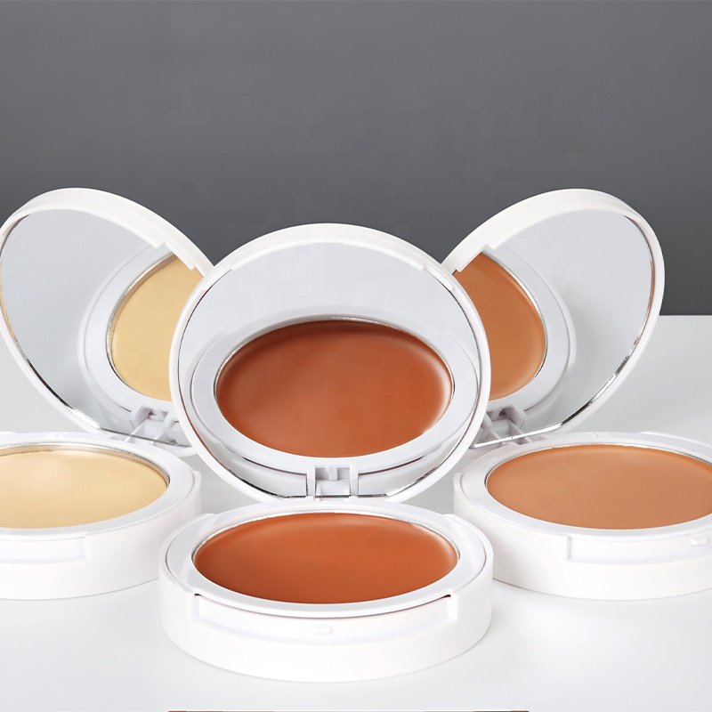 Private Label Vegan Cruelty Free Face Cream Full Coverage Makeup Concealer For Dark Skin