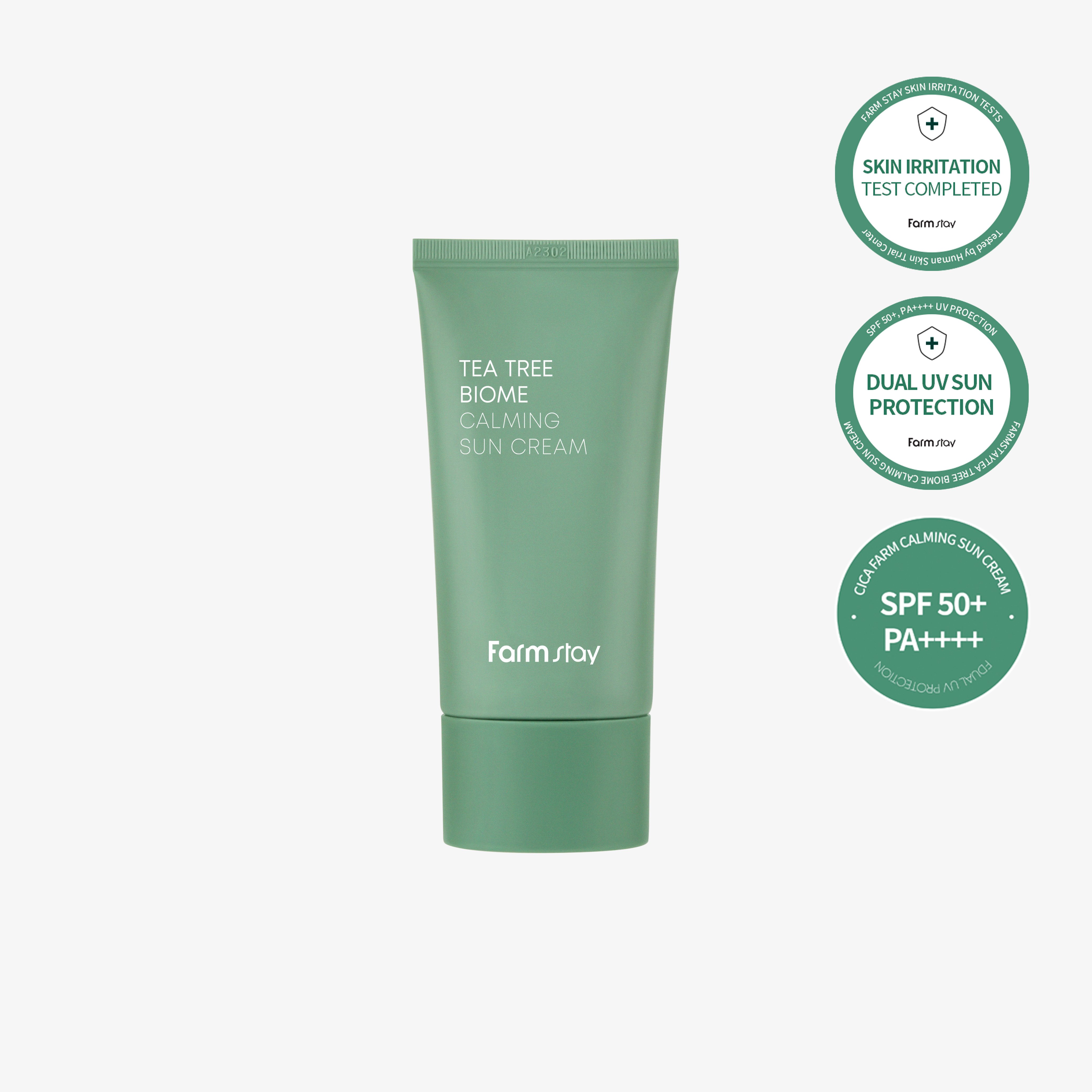 Own brand Farmstay skin care EOM ODM SPF50 sunscreen Vitamin C tea tree anti-aging nourishing face cream