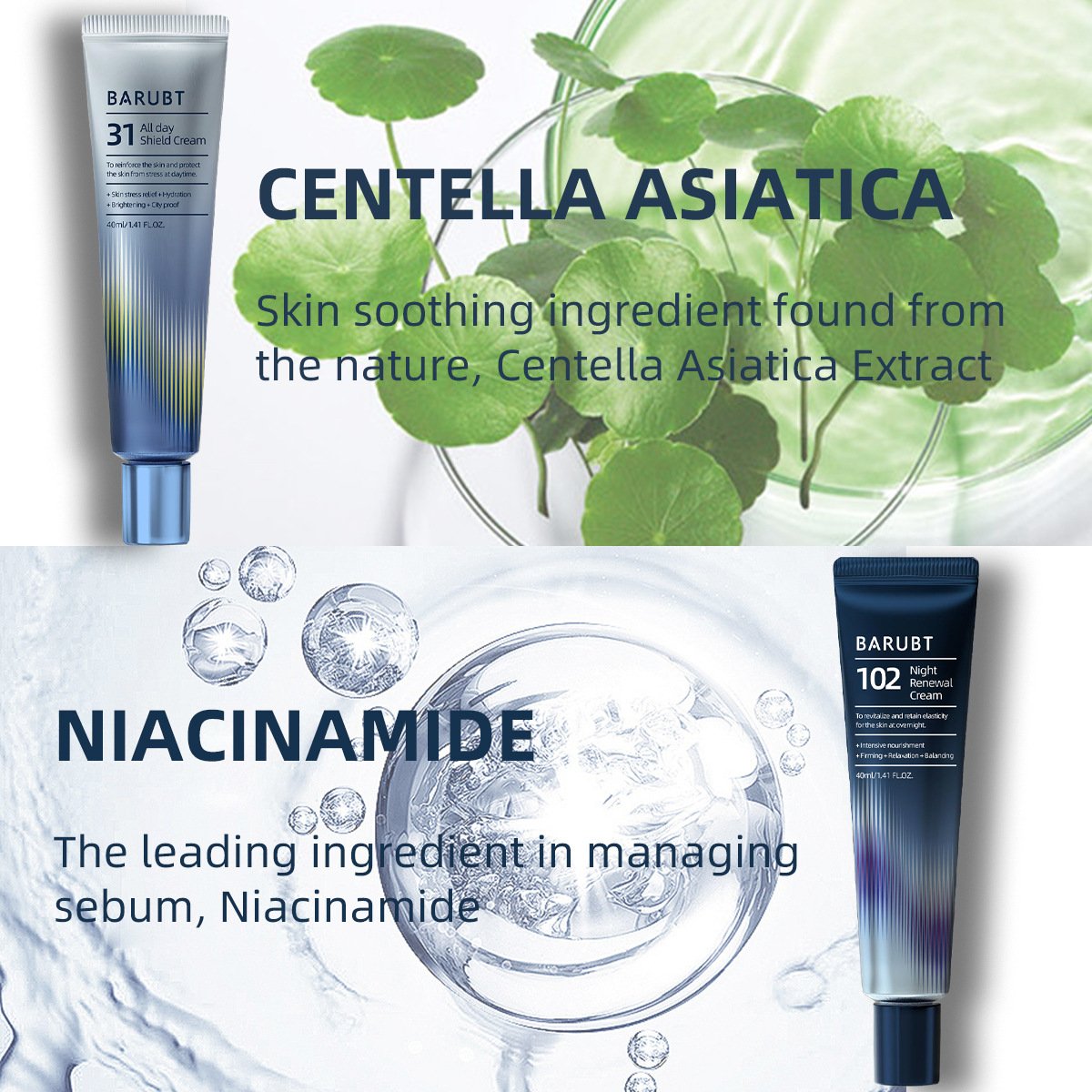 All day long face cream with high moisturizing and moisturizing day and night freckle cream