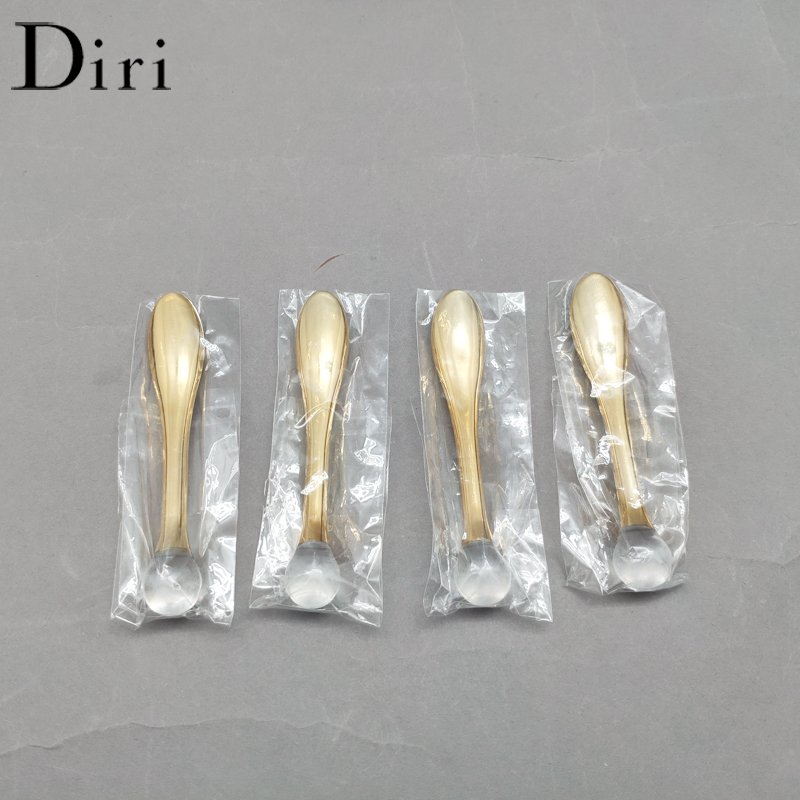 Small Skin Care Beauty Plastic Cosmetic Spatula Face Cream Facial Mask Spoon