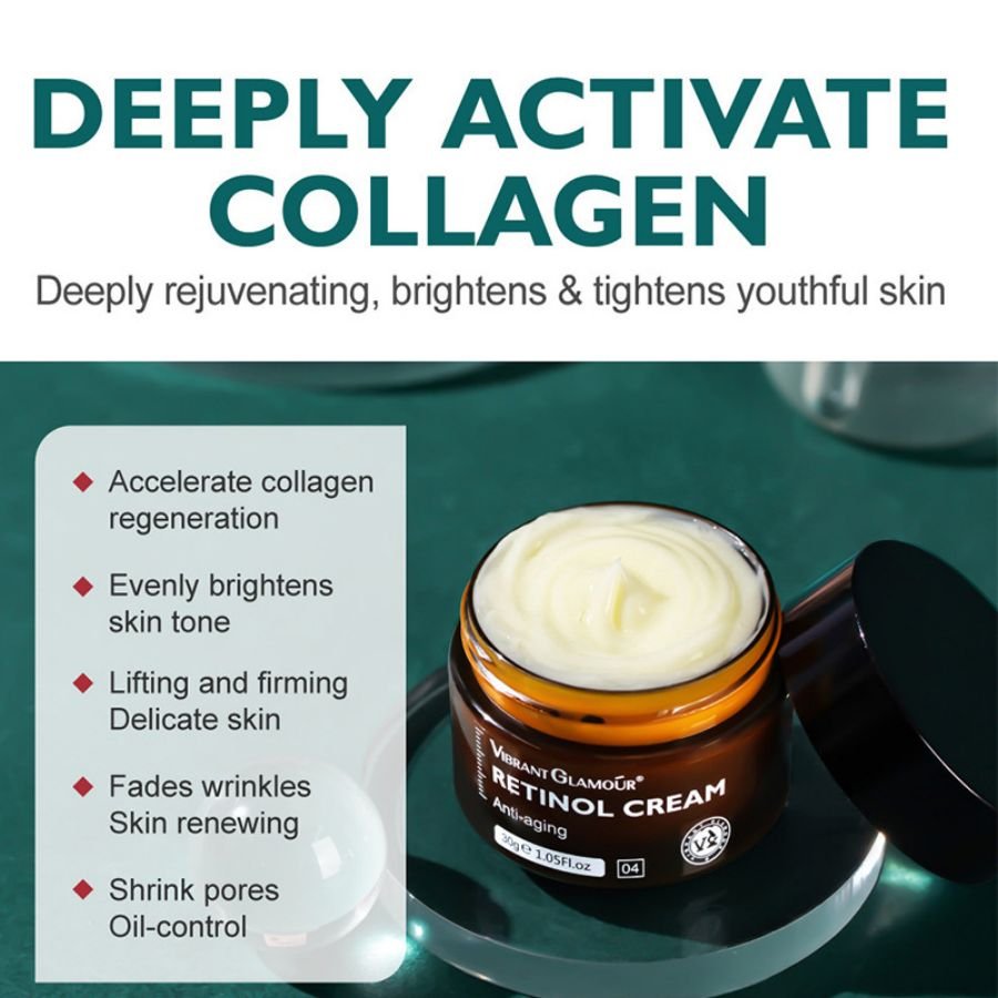Anti-Aging 30G Retinol Cream Anti Wrinkle Moisturizing Brightening Firming Lifting Retinol Face Cream